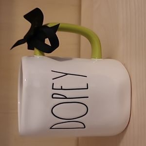 Rae Dunn Disney DOPEY Double Sided Mug